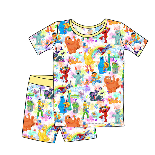 May Pre-Order Short Sleeve and Shorts Pajamas - Sunny Days