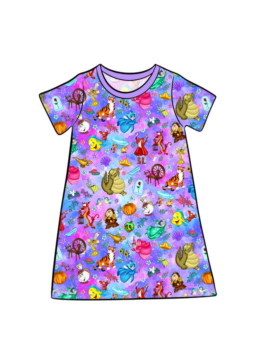 Aug 2026 Pre-order Kid's Lounge Gown - Sidekicks