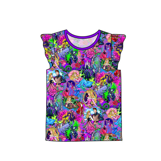 RTS Flutter Sleeve Tee - Aurora