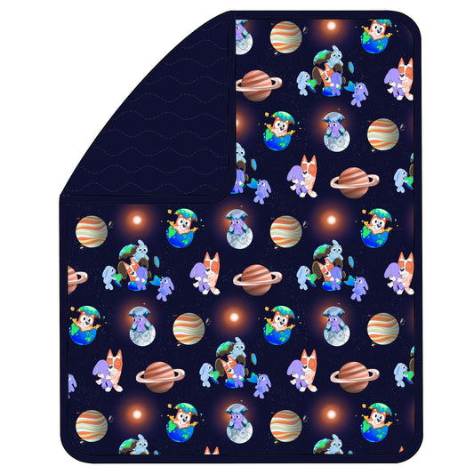 RTS Triple Layer Quilted Bamboo Blanket - Sleepy Time