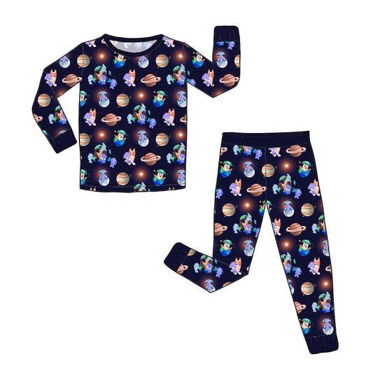 RTS Long Sleeve and Pants Pajama Set - Sleepy Time