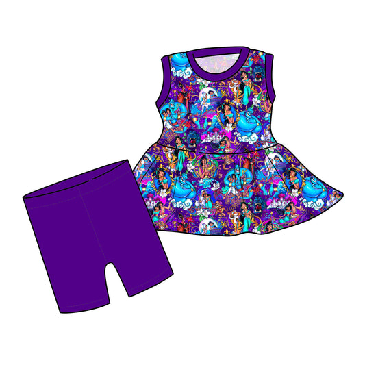 RTS Peplum and Shorts - A Whole New World