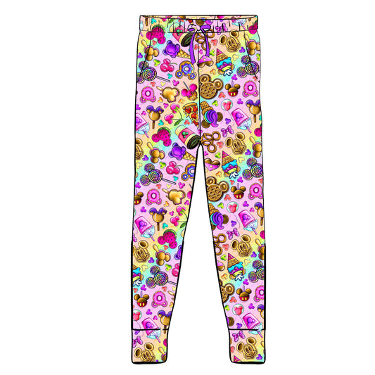 May Pre-order Women's Pajama Joggers - Snacks