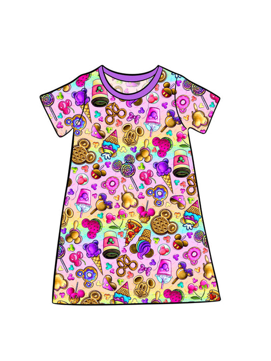 May Pre-order Kid's Lounge Gown - Snacks