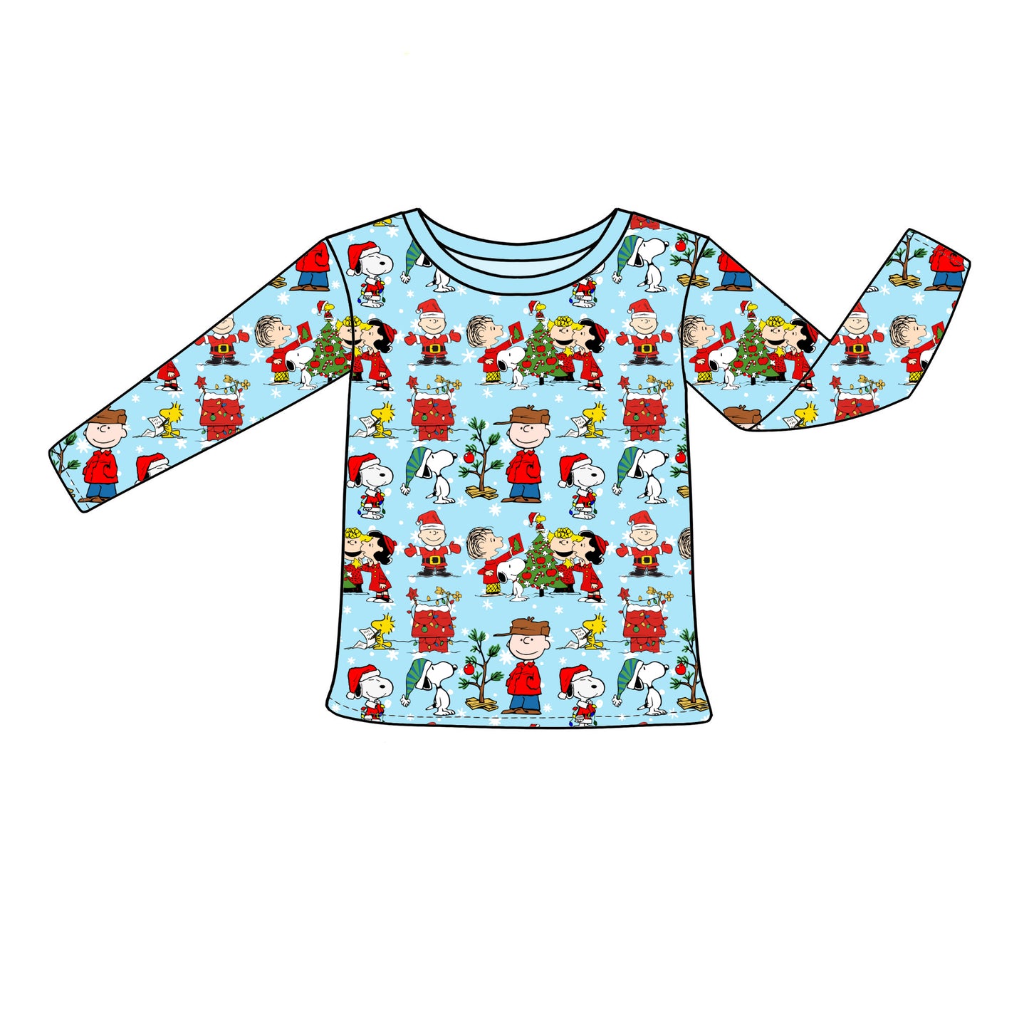 RTS UNISEX Bamboo Long Sleeve Tee - Peanuts & Presents