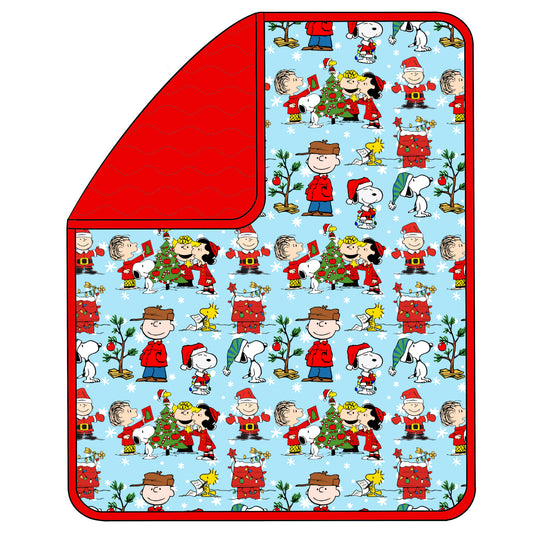 RTS Triple Layer Quilted Bamboo Blanket - Peanuts & Presents