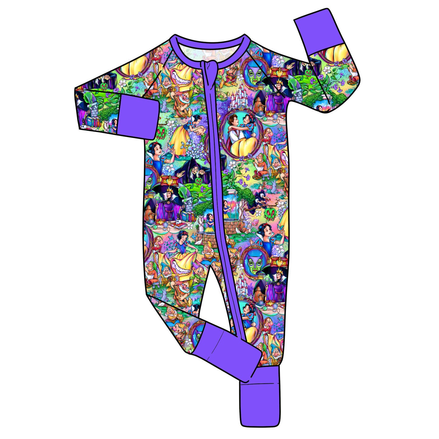 RTS Bamboo Convertible Zip Romper - Fairest One