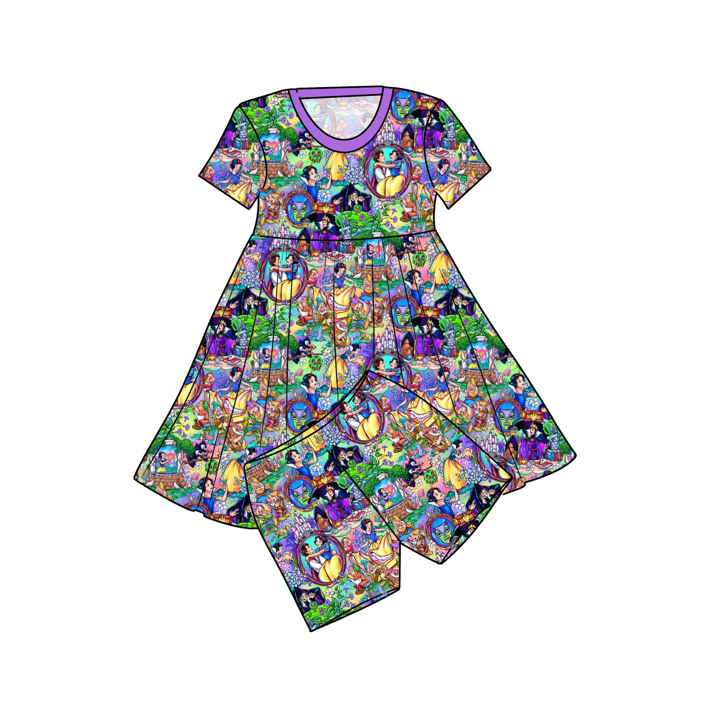 RTS Bamboo Twirl with Shorts - Fairest One