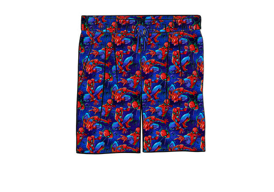 RTS Men's Bamboo Shorts - Spiderman