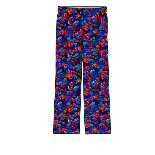 RTS Men's Bamboo Adult Pants - Spiderman