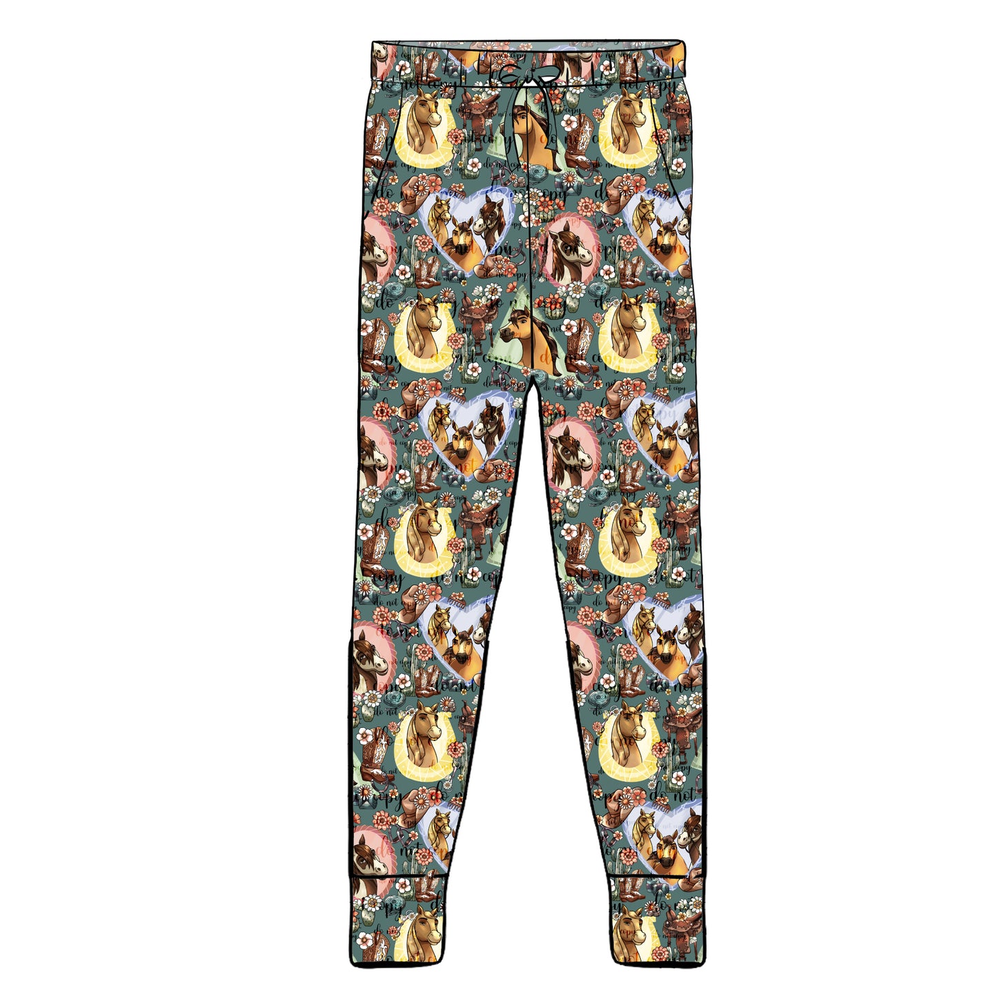 July Pre-order Women's Pajama Joggers - Spirit
