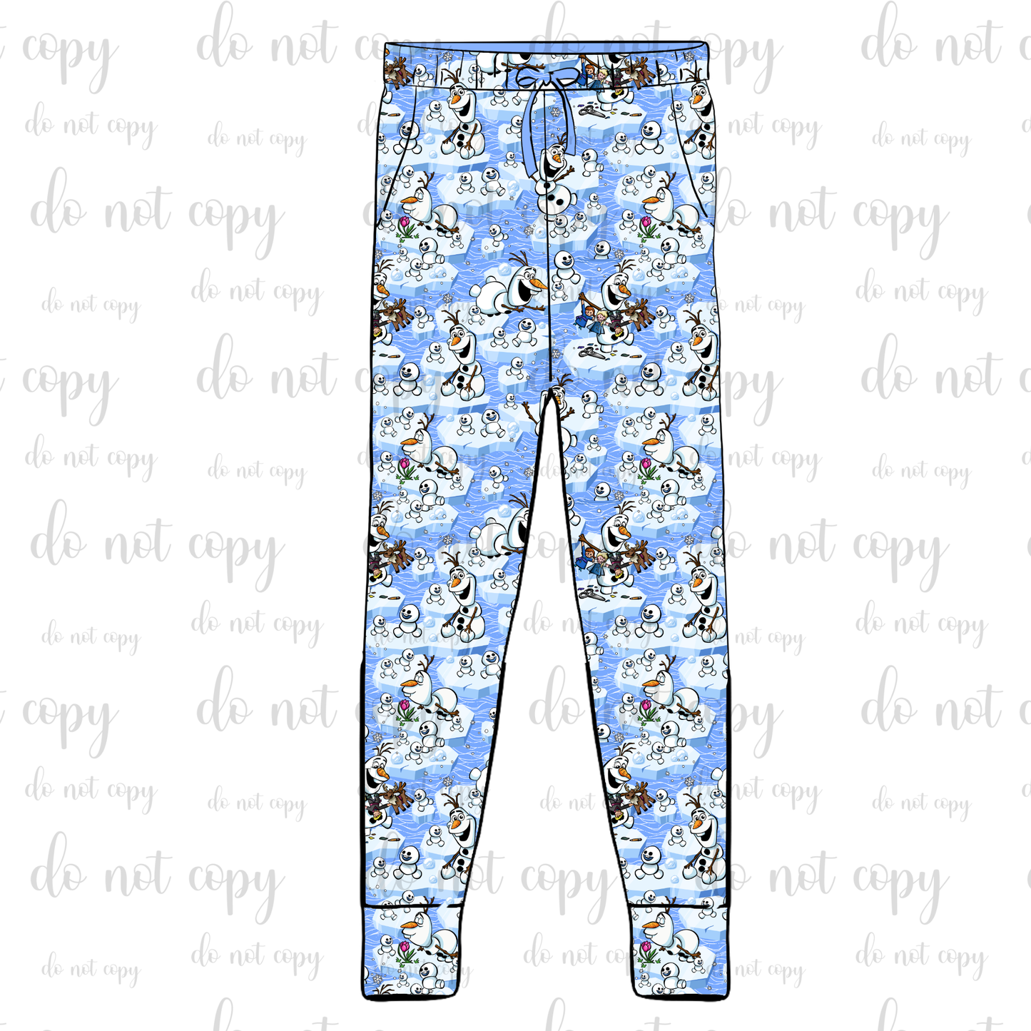 RTS Women's Joggers - Do You Wanna Build A Snowman?