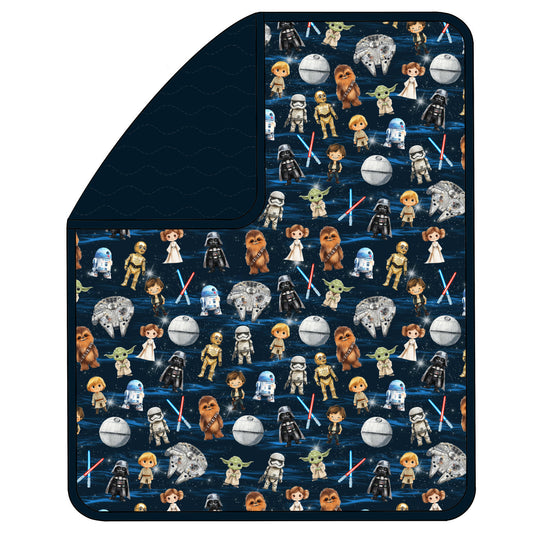 RTS 50x60 Triple Layer Quilted Bamboo Blanket - Little Wars