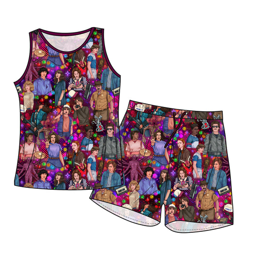 RTS Tank and Shorts Set - Upside Down