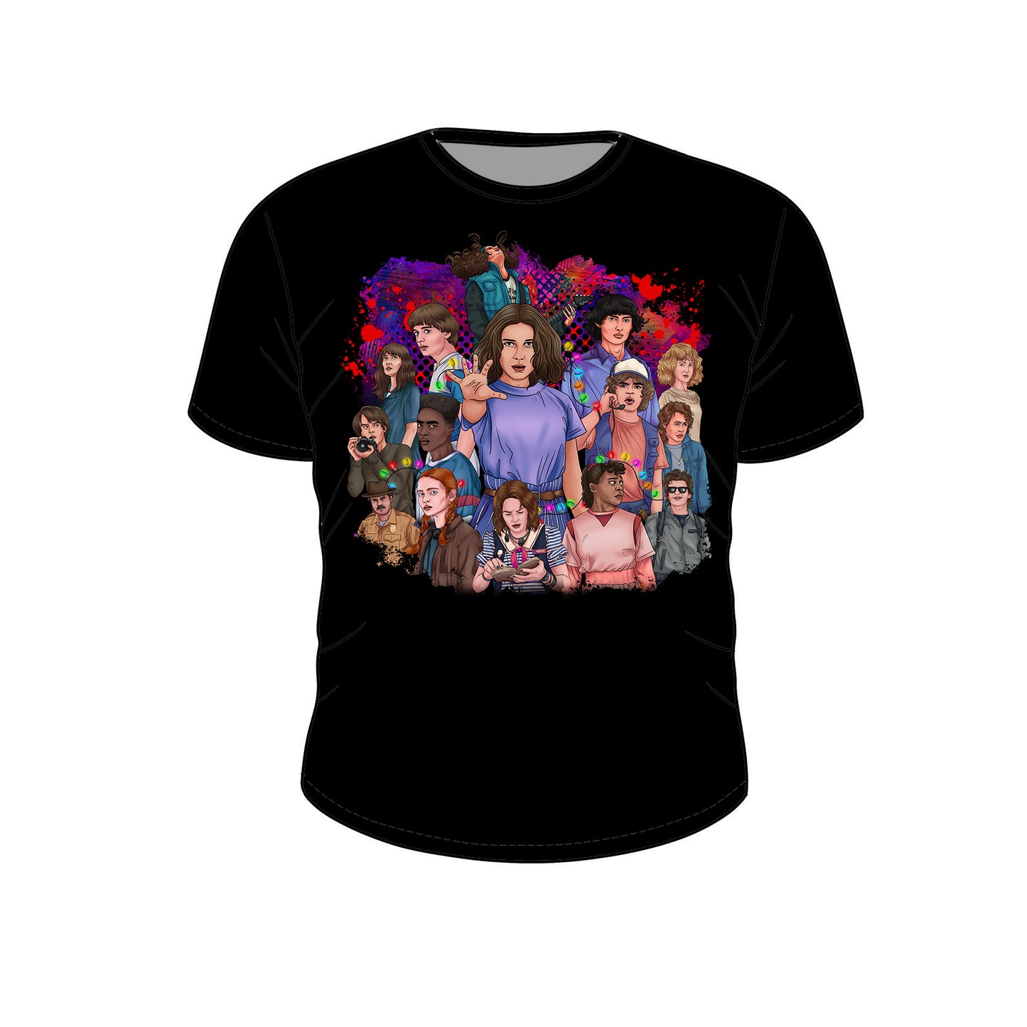 RTS Bamboo Adult Oversized Graphic Tee - Upside Down