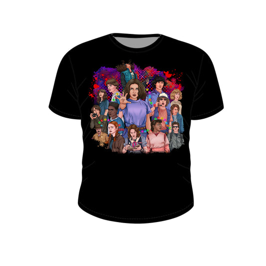 RTS Bamboo Adult Oversized Graphic Tee - Upside Down