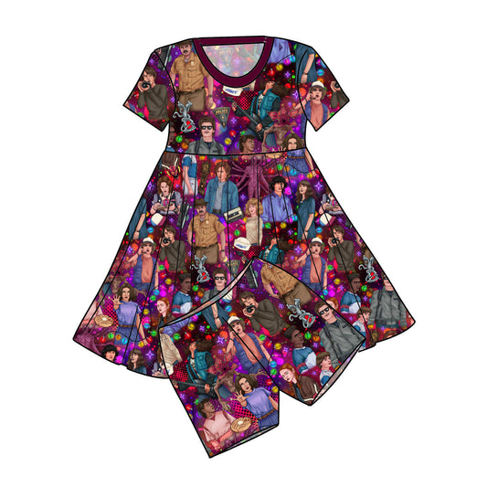 RTS Bamboo Twirl with Shorts - Upside Down