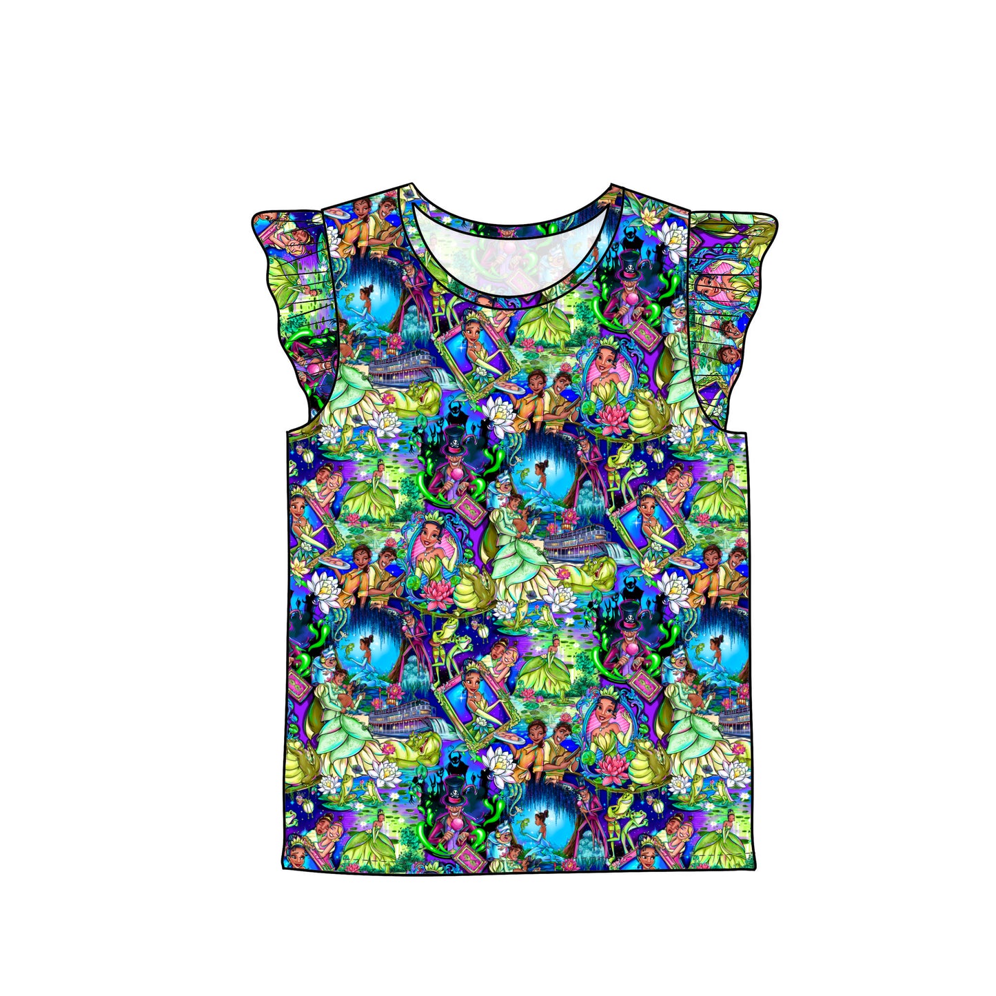 RTS Flutter Sleeve Tee - Tiana