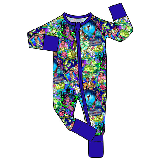 RTS Bamboo Convertible Zip Romper - Tiana