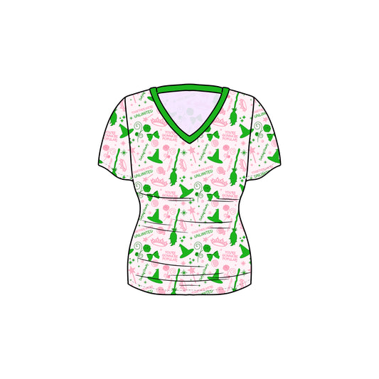 RTS Bamboo Adult V-Neck Tee - Unlimited