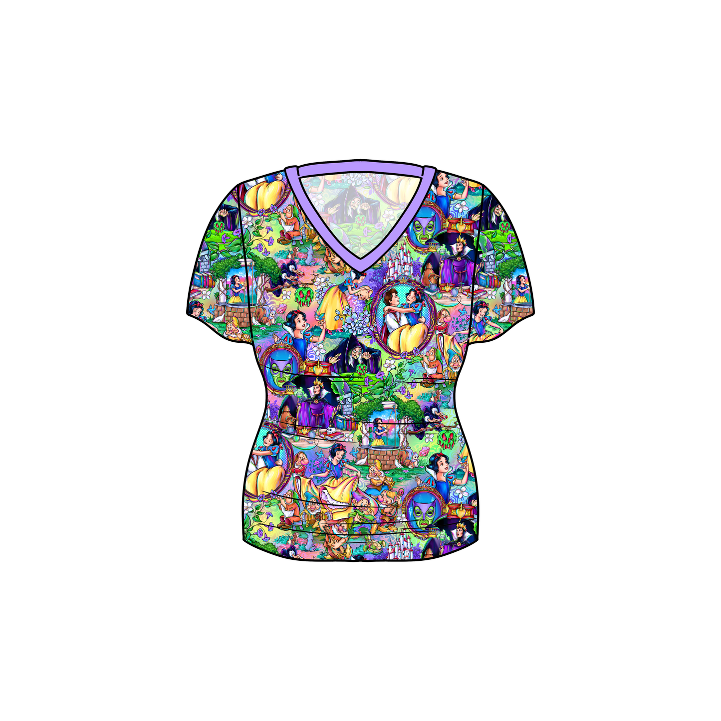 RTS Bamboo Adult V-Neck Tee - Fairest One