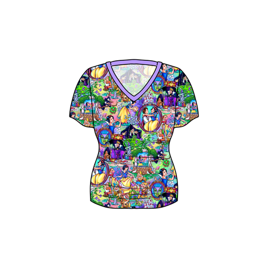 RTS Bamboo Adult V-Neck Tee - Fairest One