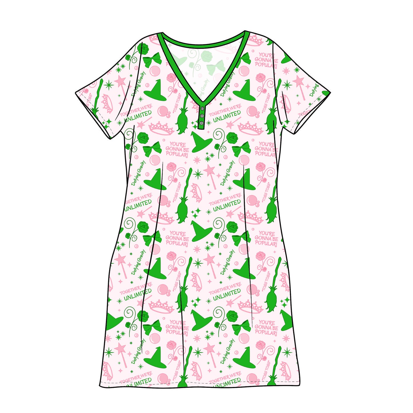 RTS Bamboo Adult Sleep Gown - Unlimited