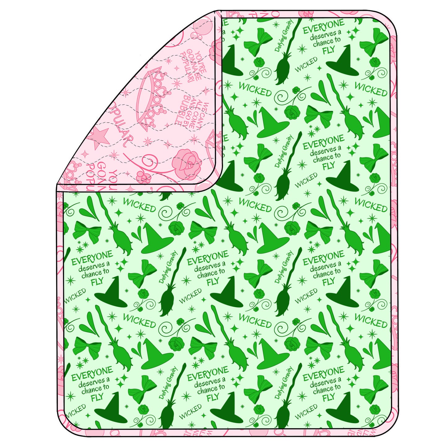 RTS ADULT 60x80 Triple Layer Quilted Blanket - Unlimited