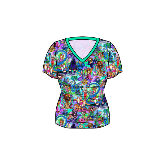 RTS Bamboo Adult V-Neck Tee - Zoo2