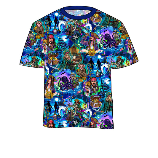 Sept/Oct Pre-order ADULT Graphic Tee - Pirates
