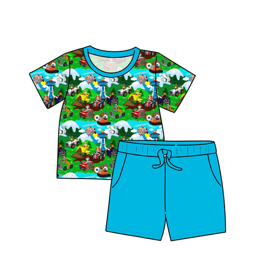 FEB Pre-Order Tee and Shorts Bamboo Daywear - Rescue Patrol