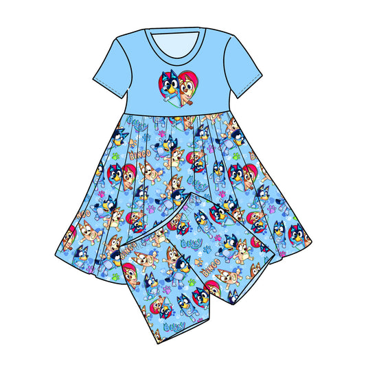 RTS Bamboo Graphic Twirl with Shorts - Sisters