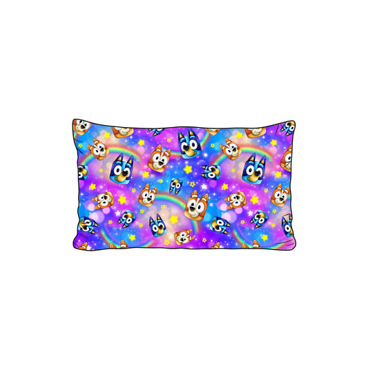 RTS Bamboo Pillowcase - Rainbow Dogs (Heads)