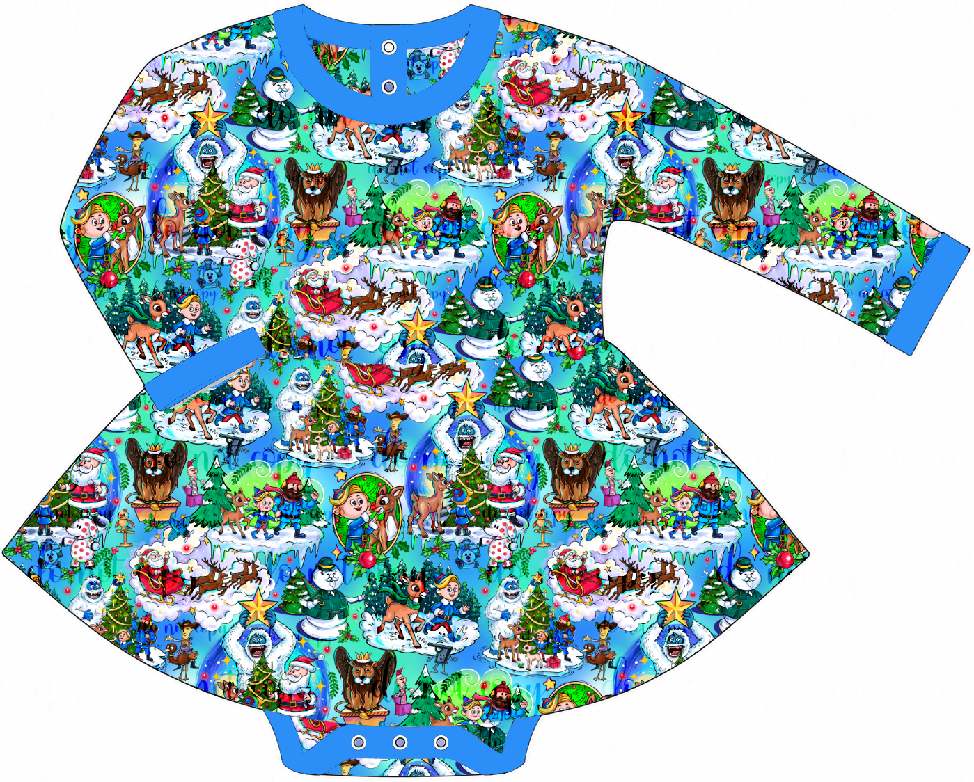 NOV Pre-Order Long Sleeve Bodysuit Twirl - Merry Misfits