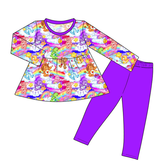 RTS Peplum and Leggings - Prepare To Stare