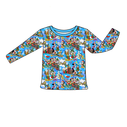 RTS Bamboo Unisex Adult Long Sleeve Tee - All Aboard