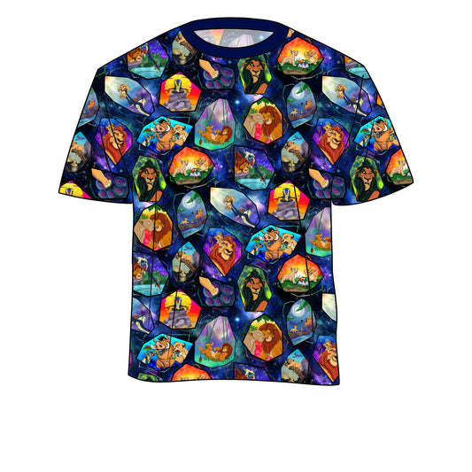 Jan27 Pre-Order UNISEX Bamboo Adult Tee - Galaxy King