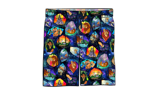 Jan27 Pre-Order Men's Bamboo Shorts - Galaxy King