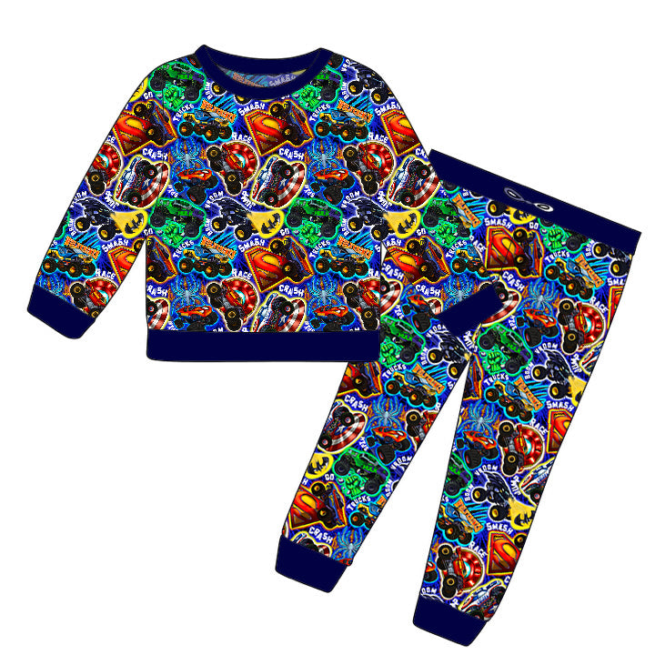 RTS Crewneck Jogger Set - Hero Trucks