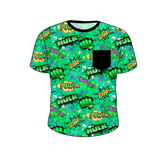 RTS Bamboo Short Sleeve Pocket Tee - Hulk Smash