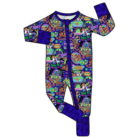 SEPT Pre-Order Bamboo Convertible Zip Romper - Jinkies