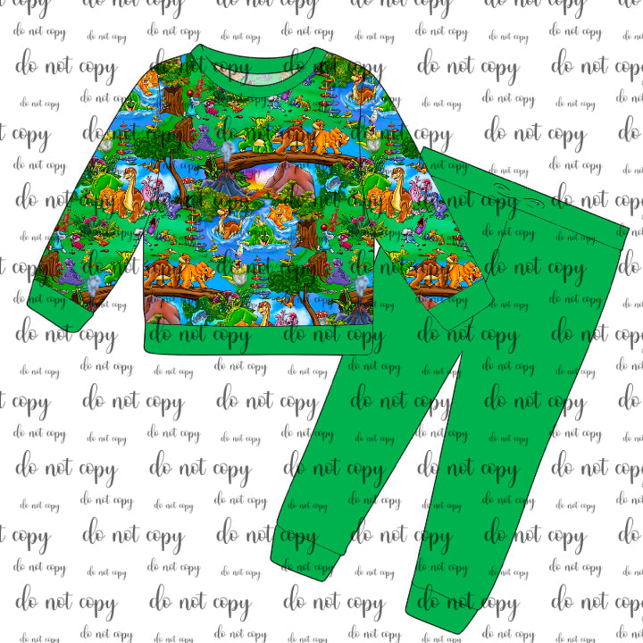 RTS THICK! French terry Jogger Set - Littlefoot