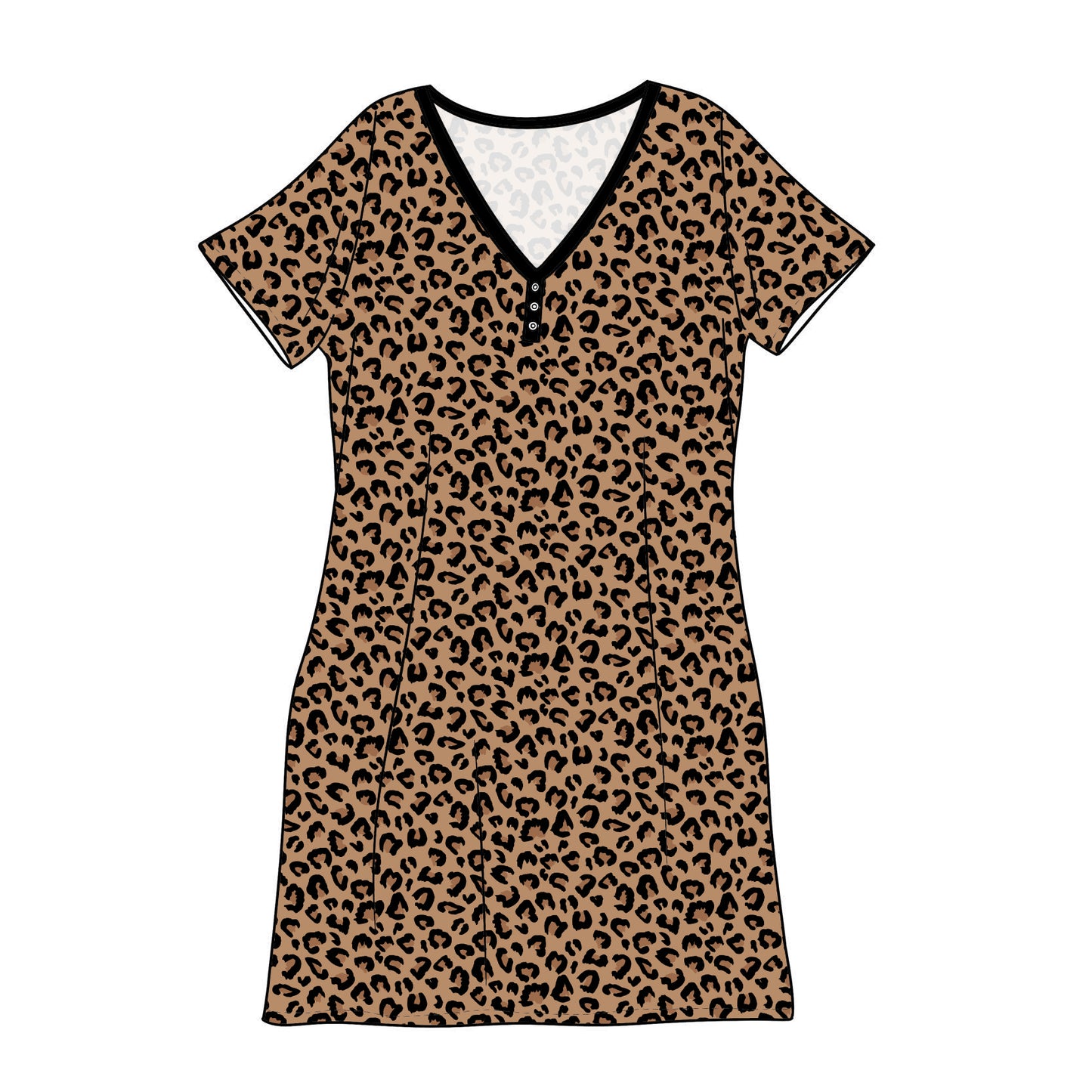 RTS Bamboo Adult Sleep Gown - Prowl