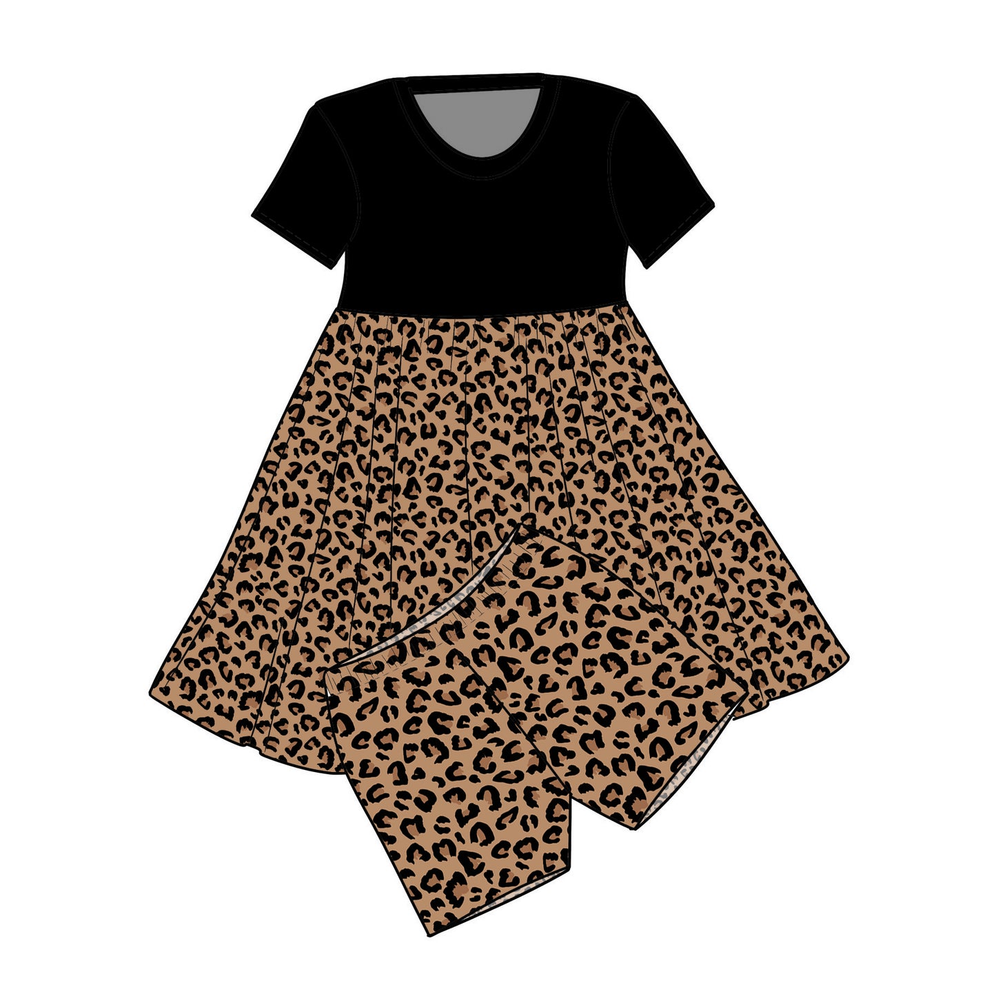 RTS Bamboo Twirl with Shorts - Prowl