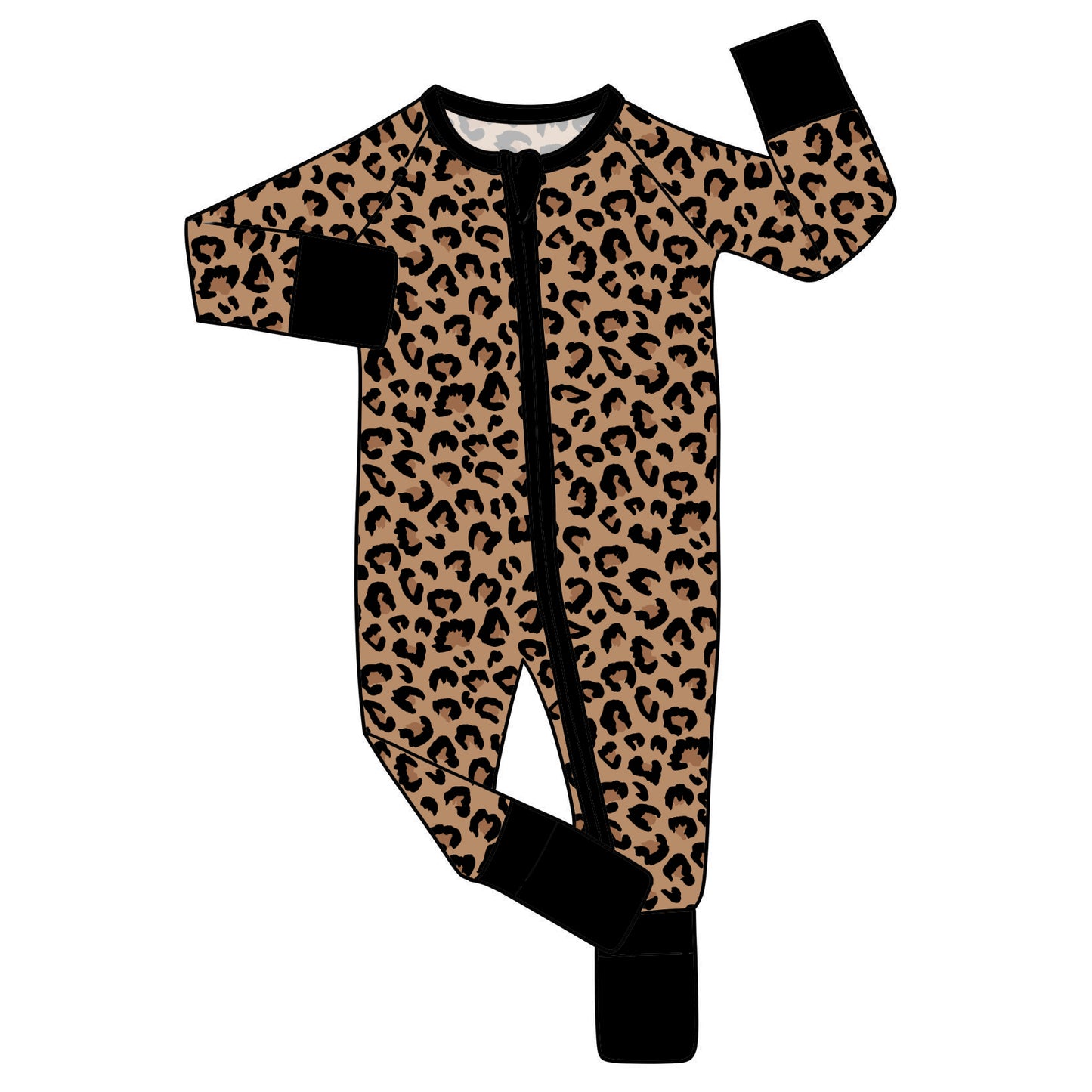 RTS Bamboo Convertible Zip Romper - Prowl