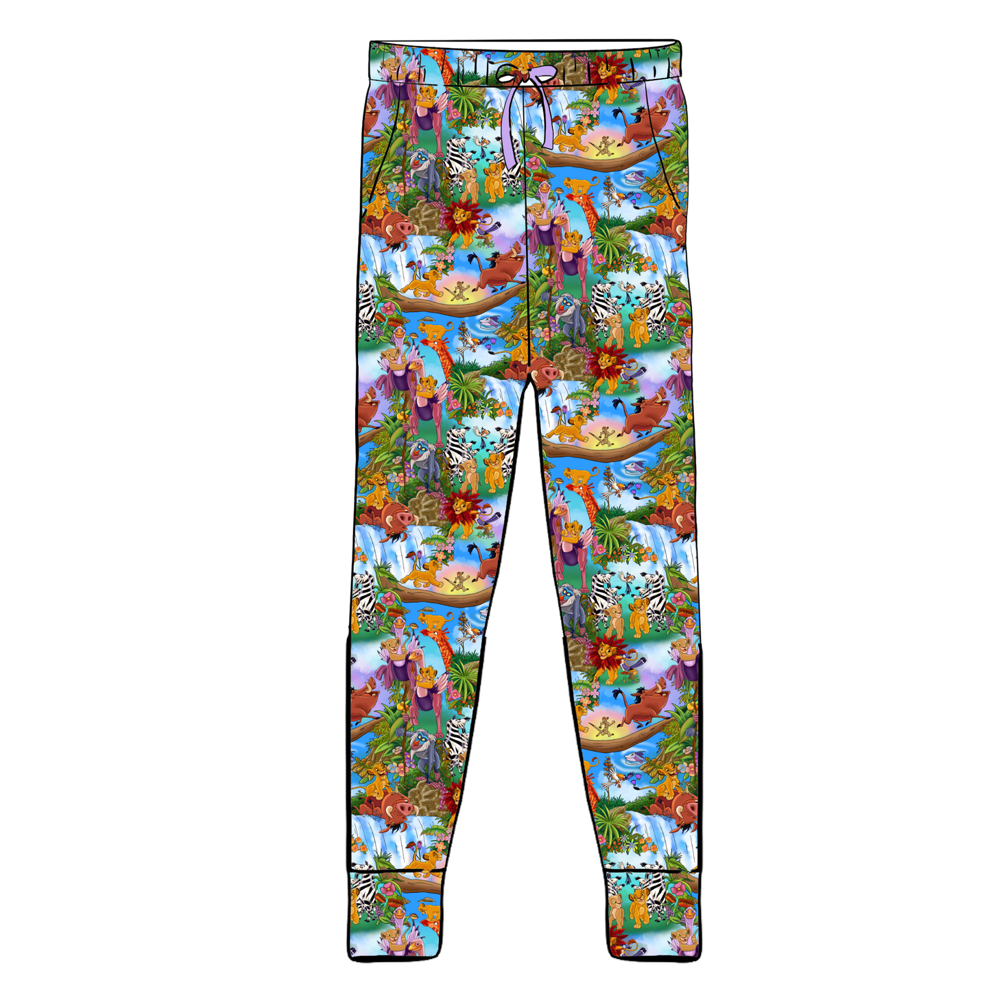 April Pre-order Women's Pajama Joggers - Hakuna Matata
