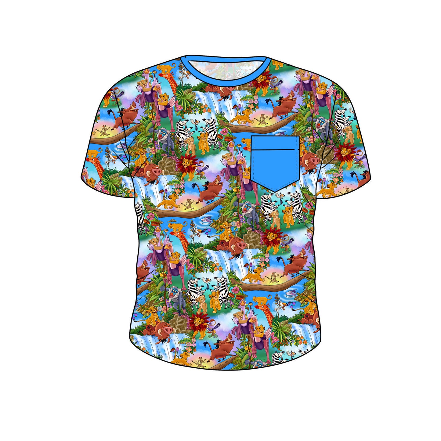 RTS Bamboo Short Sleeve Pocket Tee - Hakuna Matata