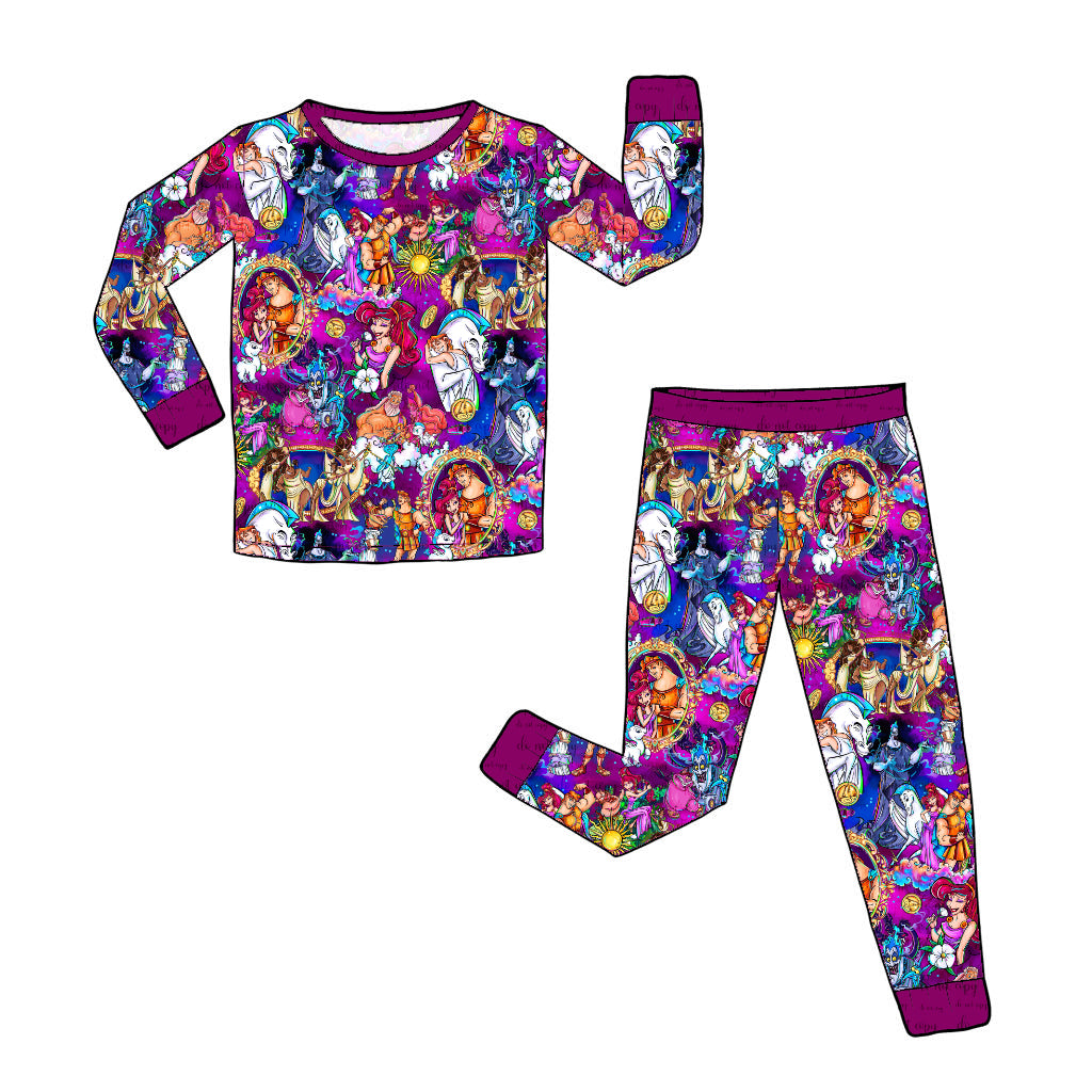 Aug 2026 Pre-Order Bamboo Long Sleeve and Pants Pajama Set - Meg