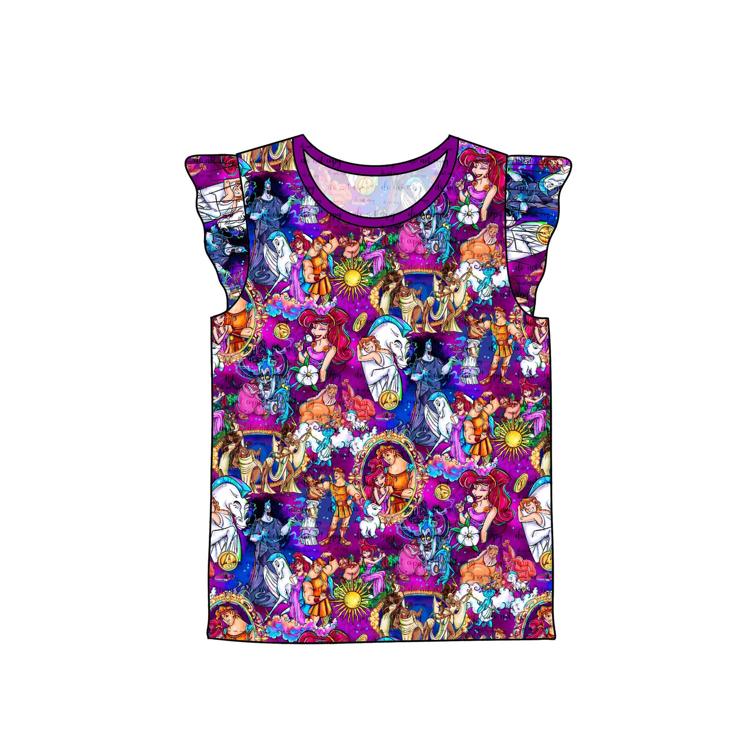 Aug 2026 Pre-Order Flutter Sleeve Tee - Meg