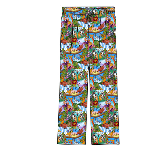 RTS Men's Bamboo Adult Pants - Hakuna Matata